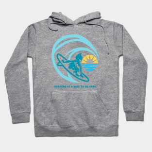 There’s an independence to surfing, it’s just you and the ocean. There aren’t a bunch of rules. Hoodie